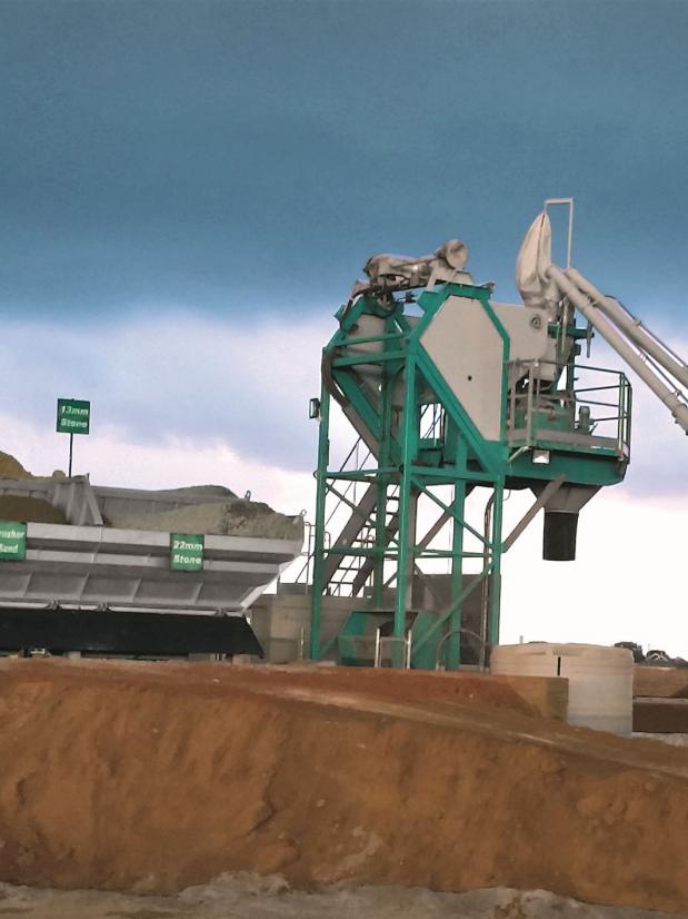 ORU Imer Betonmischanlage Mischanlage hedke ORU Imer Betonmischanlage